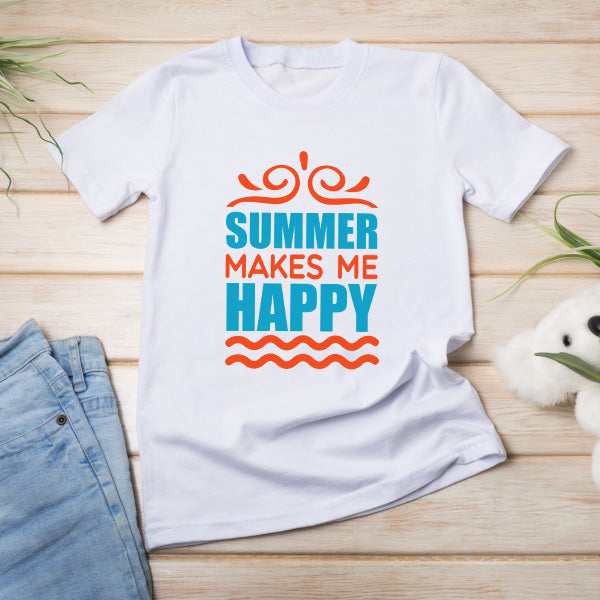 "Summer Makes Me Happy" Unisex T-Shirt | Equestrian Apparel