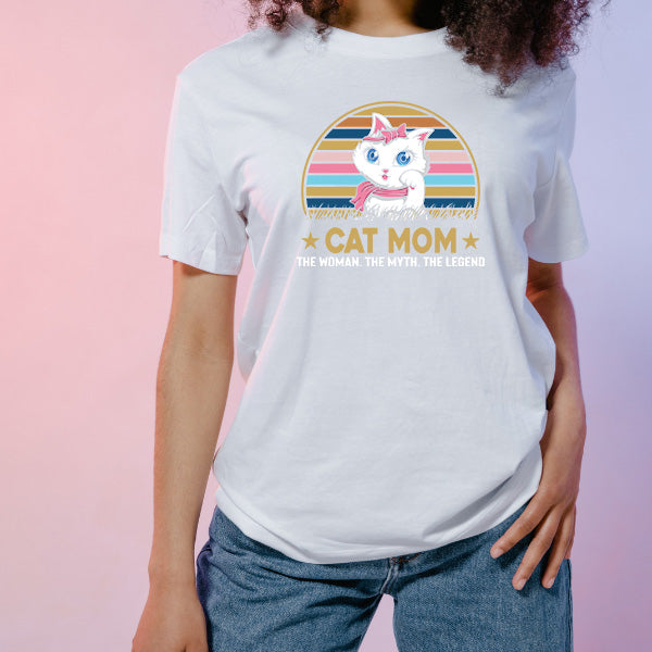 Cat Mom Unisex T-Shirt - Exclusive Cat Collection