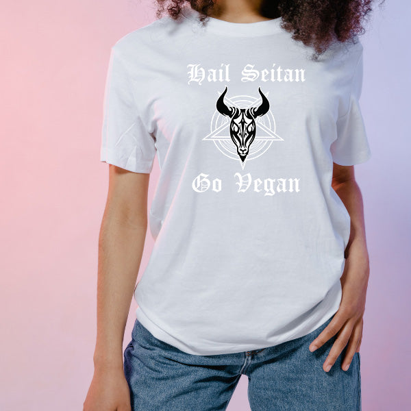 Vegan Vibes Unisex T-Shirt | Hail Seitan Equestrian Apparel