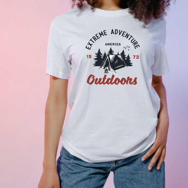 Extreme Adventure Unisex T-Shirt | Ideal for Camping Fans