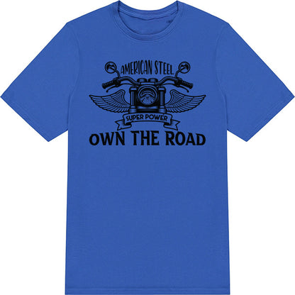 American Steel Unisex T-Shirt | Ideal for Motorcycle Fans