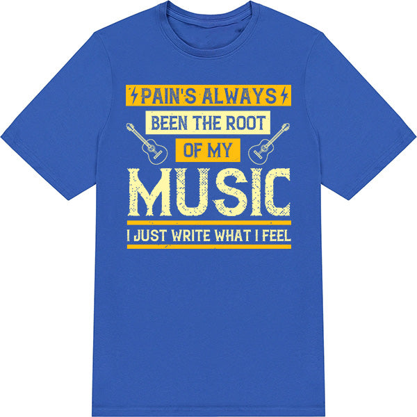 Pain's Root Music T-Shirt | Perfect for Music Lovers