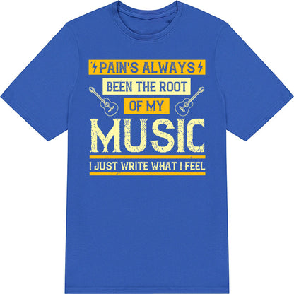 Pain's Root Music T-Shirt | Perfect for Music Lovers