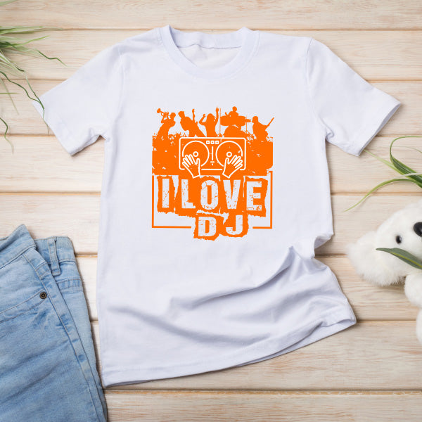 "I Love DJ" Unisex T-Shirt | Equestrian Music Lovers Tee