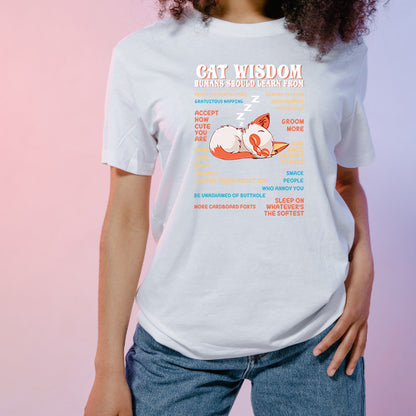 Cat Wisdom Unisex T-Shirt | Exclusive Equestrian Collection