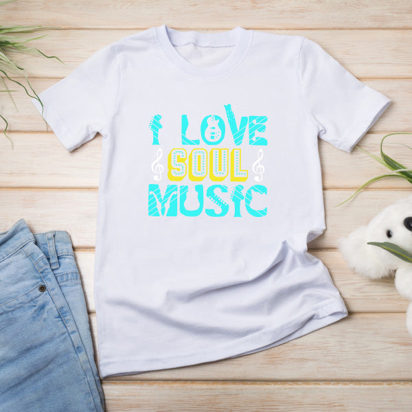 "I Love Soul Music" Unisex T-Shirt | Ideal for Music Lovers