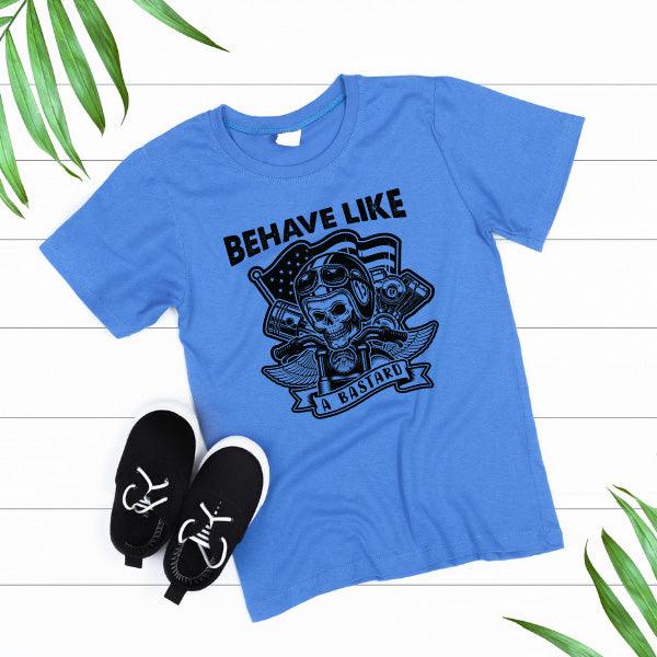 "Behave Like A Bastard" Unisex T-Shirt | Equestrian Apparel