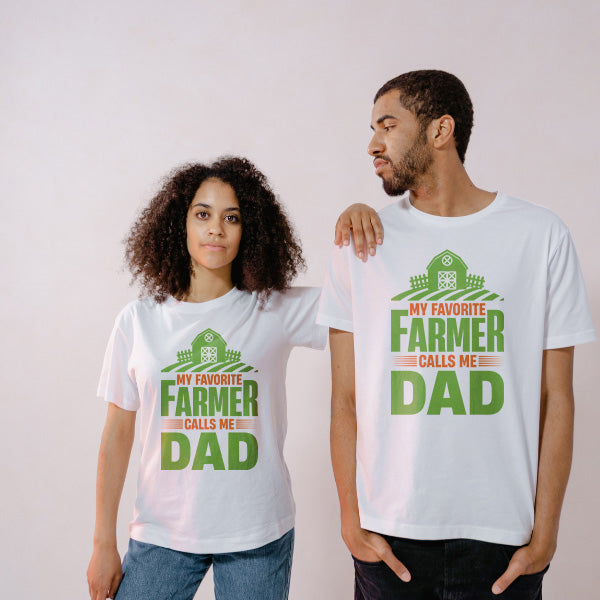 "My Favorite Farmer Calls Me Dad" T-Shirt | Equestrian Apparel