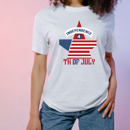 Independence Day Unisex T-Shirt | 4th of July Equestrian Style