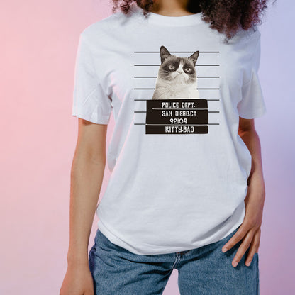 Police Dept San Kitty Unisex T-Shirt | Exclusive Cat Tee