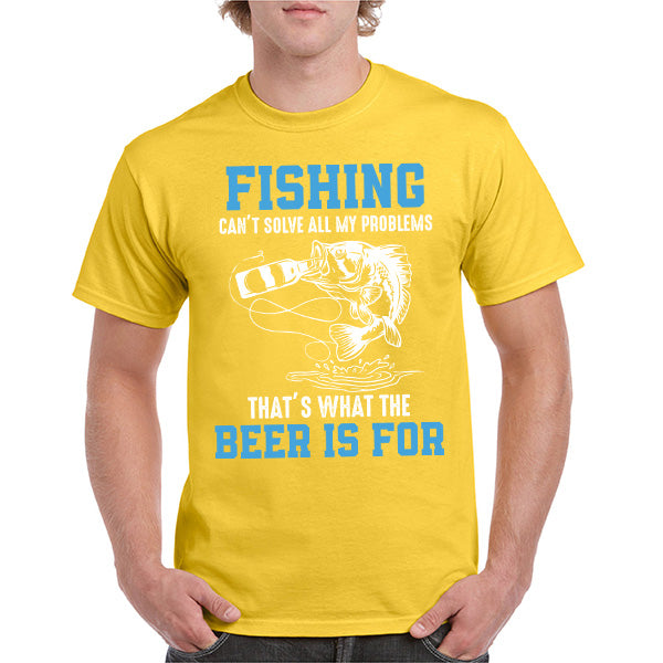 Fishing & Beer Unisex T-Shirt | Perfect for Anglers