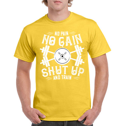 "No Pain, No Gain" Unisex T-Shirt | Fitness Focus Collection