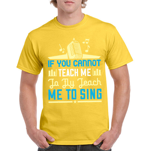 "If You Cannot Teach Me To Fly" Unisex T-Shirt - Music Lovers