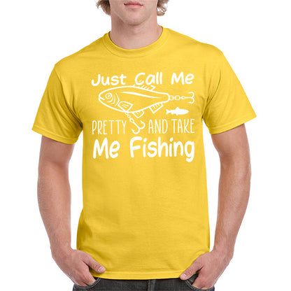 Just Call Me Pretty Fishing T-Shirt | Unisex | Equestrian Shop