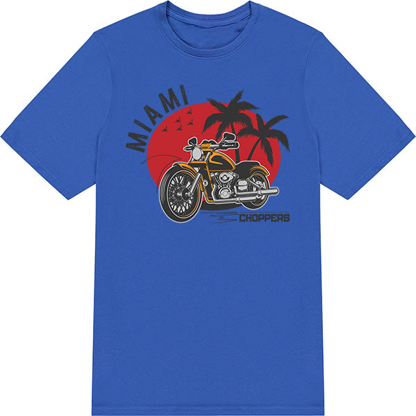 Miami Choppers Unisex T-Shirt | Ideal for Motorbike Fans