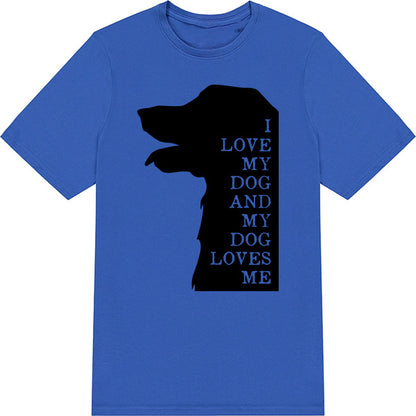 "I Love My Dog" Unisex T-Shirt | Perfect for Dog Lovers