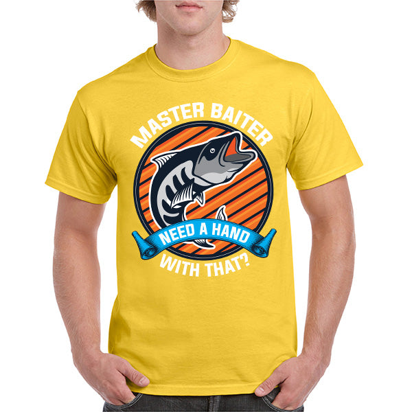 Master Baiter Unisex T-Shirt - Ideal for Fishing Fans