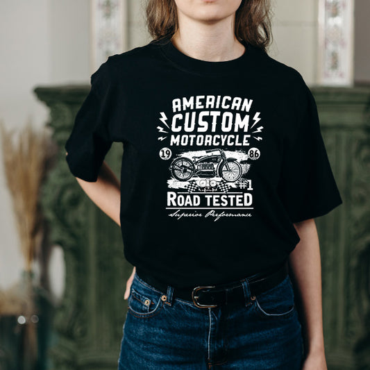 American Custom Motorcycle T-Shirt | Unisex & Road-Tested