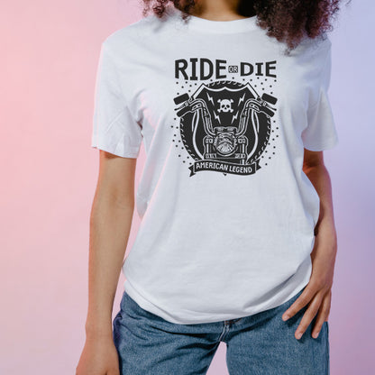 Ride Or Die American Legend T-Shirt | Unisex Biker Tee