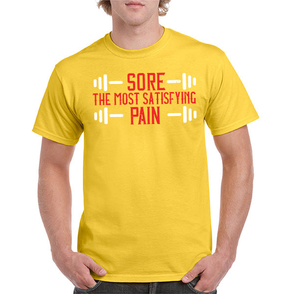 Ultimate Comfort Unisex Fitness T-Shirt - "Sore. The Most Satisfying Pain"