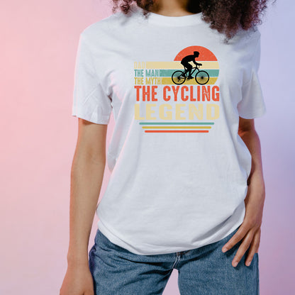 Dad: The Cycling Legend T-Shirt | Bicycle Adventures Collection