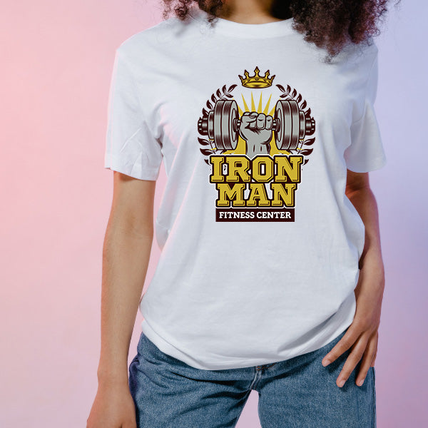 Iron Man Fitness Unisex T-Shirt | Premium Gym Wear