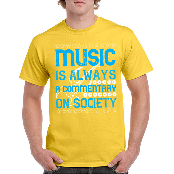 Music Commentary Unisex T-Shirt | Ideal for Music Lovers