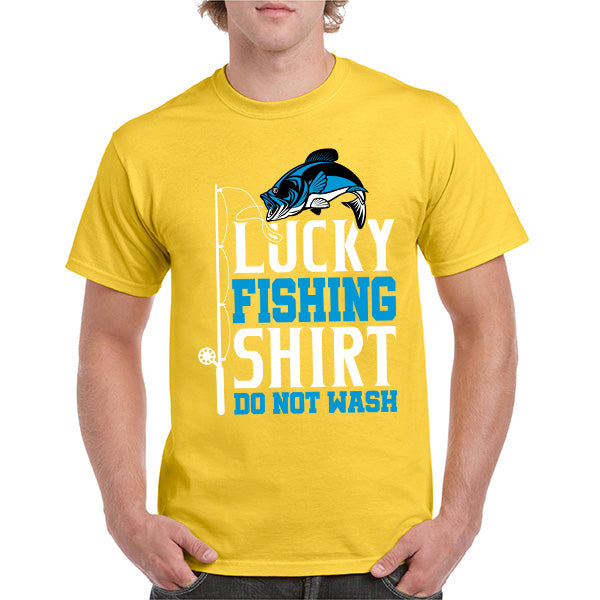 Unisex Lucky Fishing Shirt - Perfect for Fishing Enthusiasts