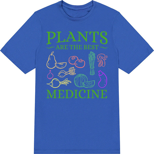 "Plants Are The Best Medicine" Vegan T-Shirt | Unisex Equestrian