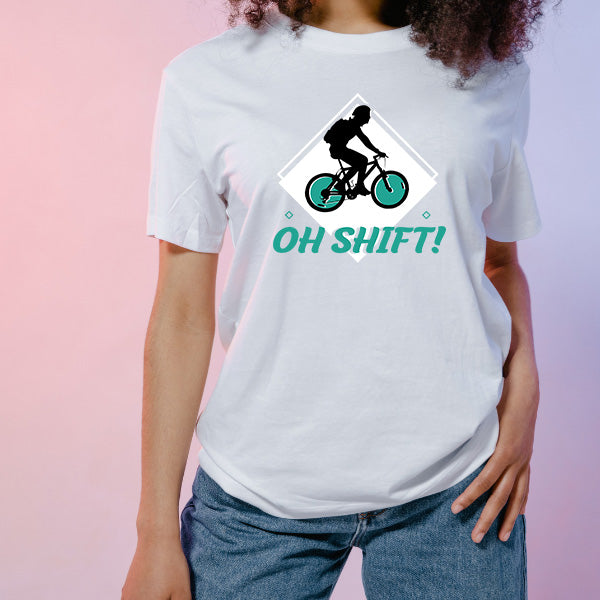 "Oh Shift" Unisex T-Shirt | Ideal for Equestrian Enthusiasts