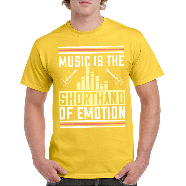 "Music Is The Shorthand Of Emotion" Unisex T-Shirt | Equestrian