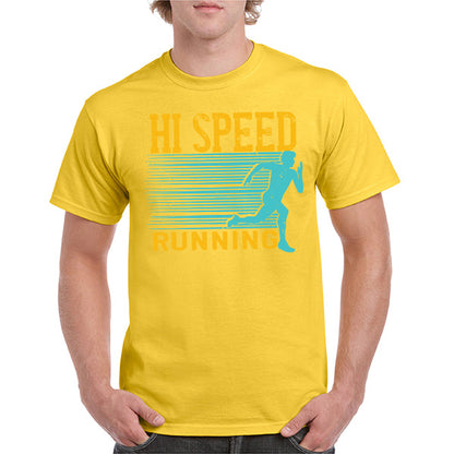 High-Speed Running Unisex T-Shirt | Equestrian Runner's Edition