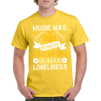 Unisex Music T-Shirt - Celebrate Human Loneliness | Shop Now