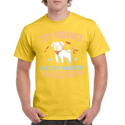 Unisex Dog Groomer T-Shirt - Funny & Perfect for Dog Lovers