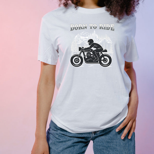 "Born To Ride" Unisex T-Shirt | Ideal for Motorbike Lovers