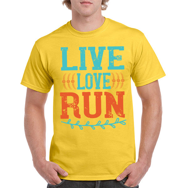 Live Love Run Unisex T-Shirt | Perfect for Runners