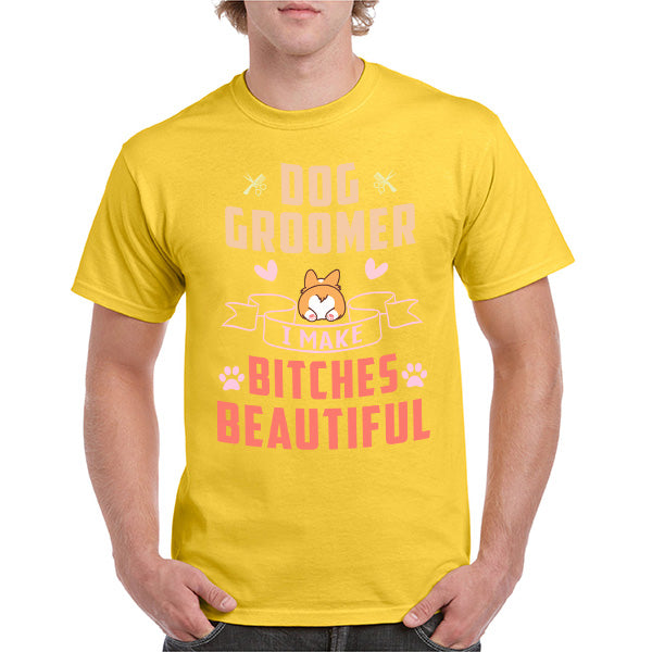 Dog Groomer T-Shirt - Perfect for Dog Lovers | Unisex Tee