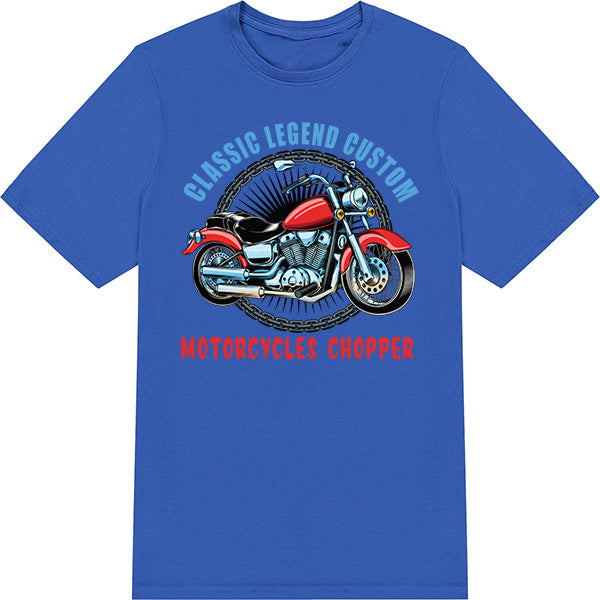 Classic Legend Chopper T-Shirt | Unisex Motorcycle Tee