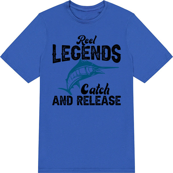 Reel Legends Unisex Fishing T-Shirt | Perfect for Anglers