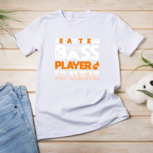 "Relax The Bass Player Is Here" T-Shirt | Music Lover's Tee