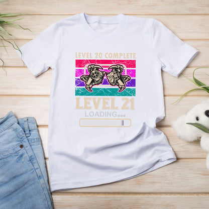 Level 20 Complete T-Shirt | Premium Unisex Gaming Apparel