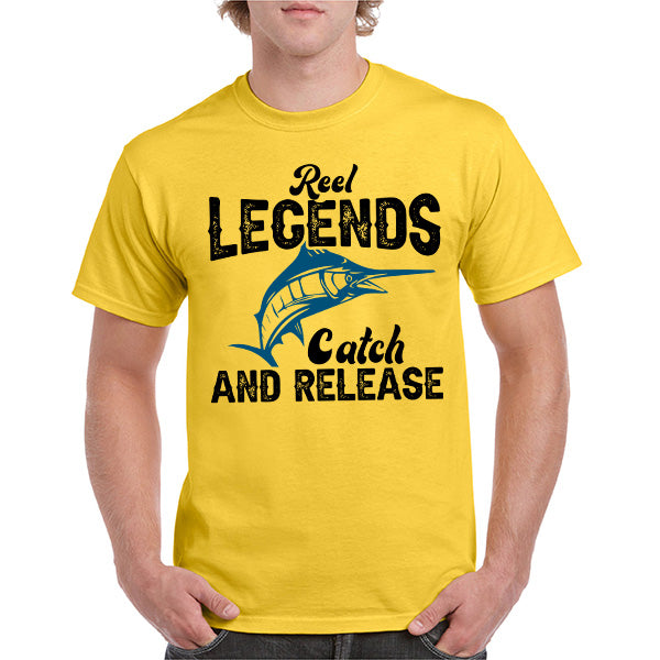 Reel Legends Unisex Fishing T-Shirt | Perfect for Anglers