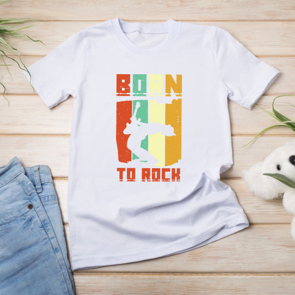 "Born To Rock" Unisex T-Shirt | Ideal for Music Lovers