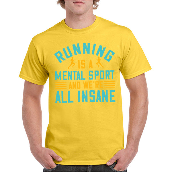 "Running Is A Mental Sport" Unisex T-Shirt | Runner's Edition