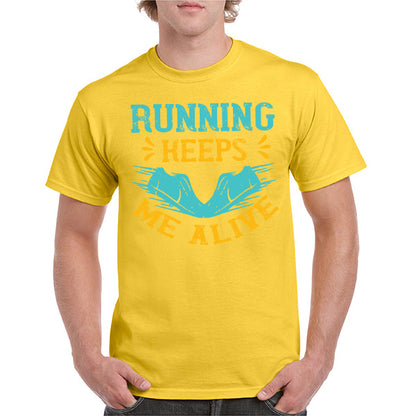 Unisex Runner's Edition T-Shirt - Running Keeps Me Alive