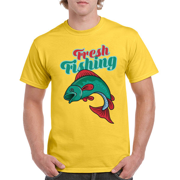 Fresh Fishing Unisex T-Shirt | Perfect for Anglers