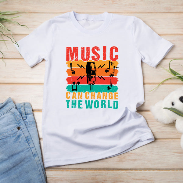 Music Can Change The World V2 T-Shirt | Unisex & Stylish