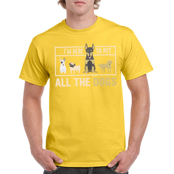 "Pet All the Dogs" Unisex T-Shirt | Perfect for Dog Lovers