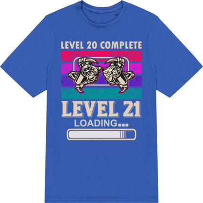 Level 20 Complete T-Shirt | Premium Unisex Gaming Apparel