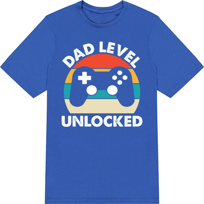 Dad Level Unlocked T-Shirt | Equestrian Dad's Collection